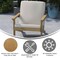Flash Furniture Natural Cedar Poly Resin Deep Chair-Cream Cushions JJ-C14021-BR-GG - alternate 7